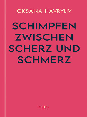 cover image of Schimpfen zwischen Scherz und Schmerz